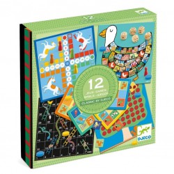 Djeco coffret de 12 jeux classiques - Djeco