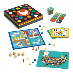 Djeco coffret de 12 jeux classiques - Djeco