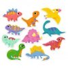 Djeco puzzle duo les dinos - Djeco