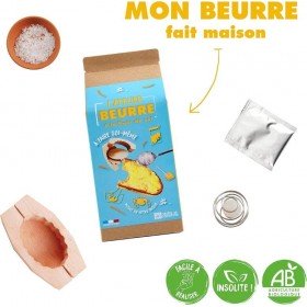 Radis et Capucine DIY kit fabrication de beurre Bio - Radis et Capucine