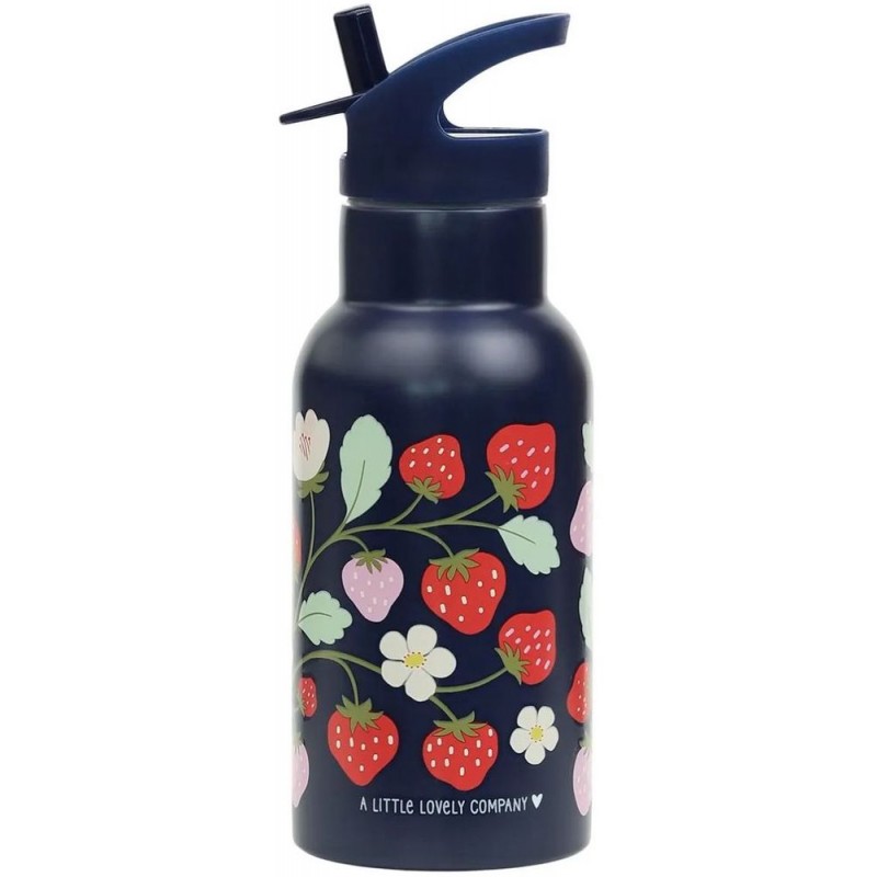 Gourde isotherme en Acier Inoxydable 350 ml les fraises - A little lovely compagny