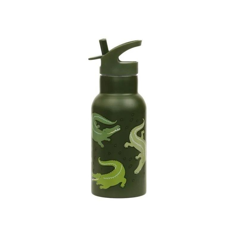 Gourde isotherme en Acier Inoxydable 350 ml les crocodiles - A little lovely compagny