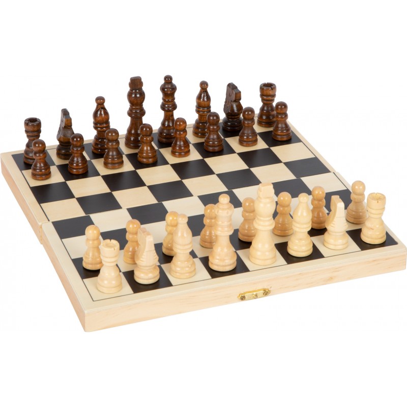 Jeu d'echecs pliable en bois - Legler