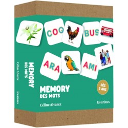 Coffret memory des mots de Céline Alvarez - Les Arenes