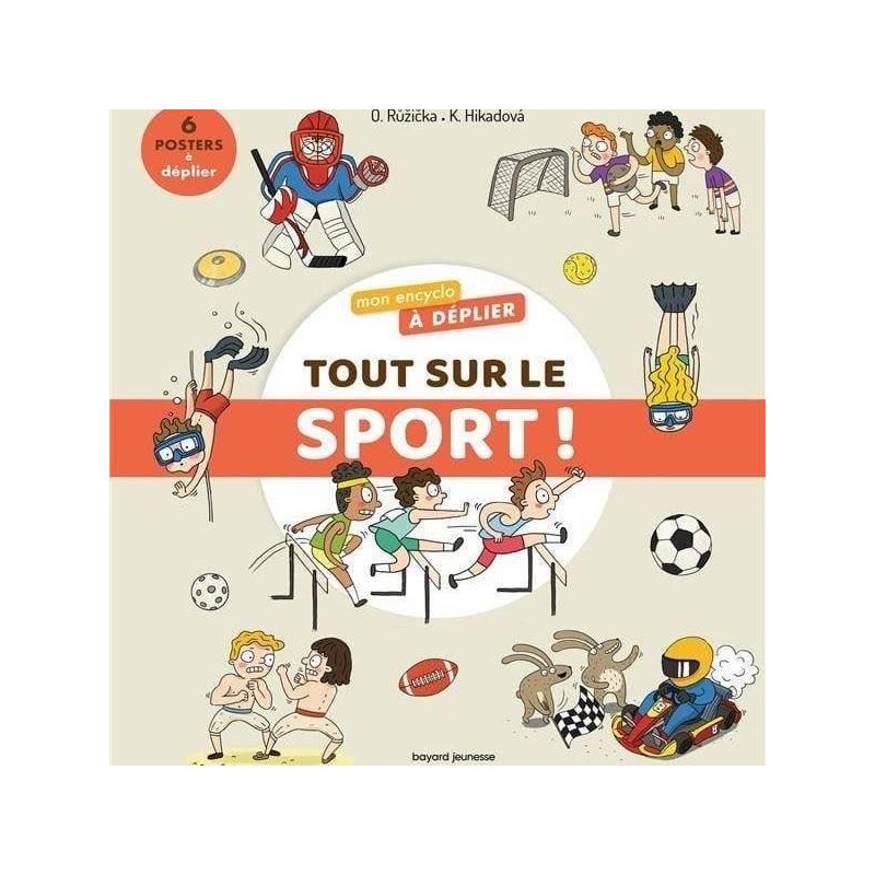 Mon encyclo à déplier Tout sur le sport - Bayard Jeunesse