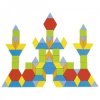 Baril Jeu de pièces cubes de construction Bois colorées - Legler