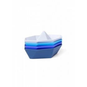 Lot de 4 petits bateaux en silicone - Little L