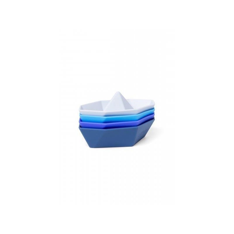 Lot de 4 petits bateaux en silicone - Little L