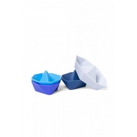 Lot de 4 petits bateaux en silicone - Little L