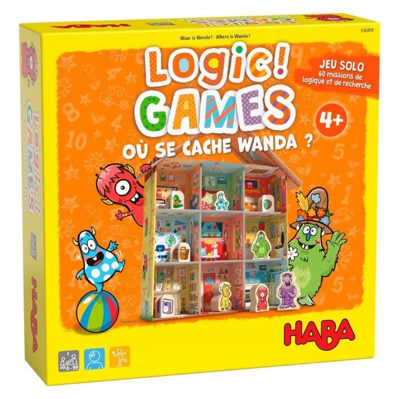 Haba Logic Games "Ou se cache Wanda " - HABA