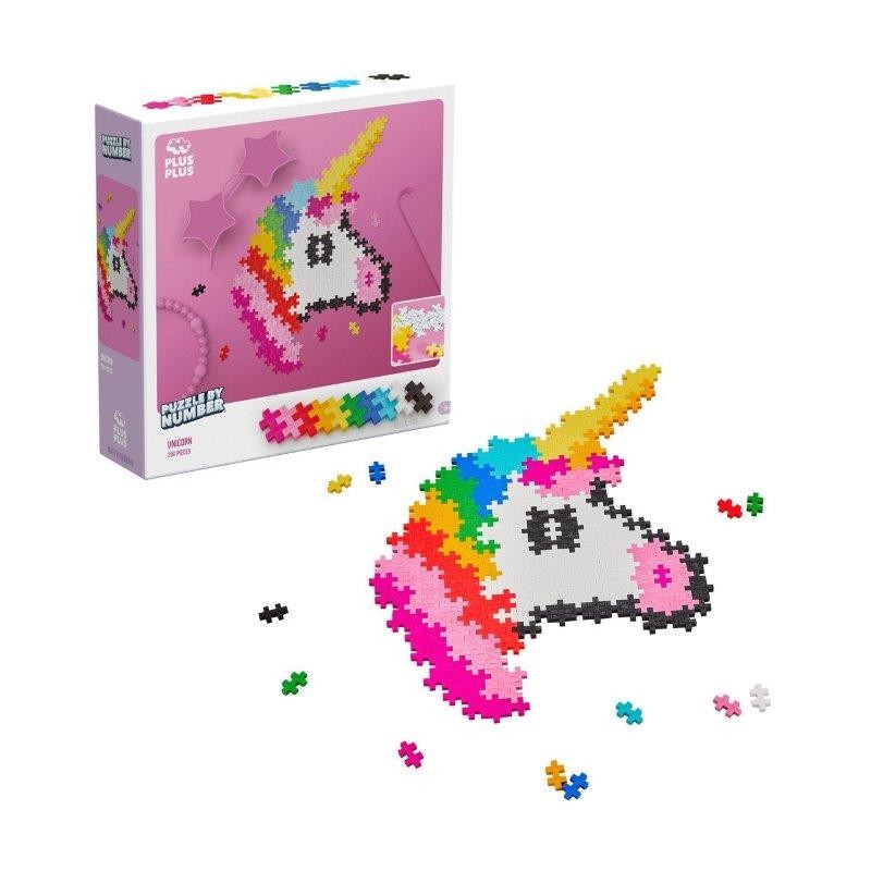 Plus plus puzzle kit licorne 250 pcs - Plus plus le jeu de construction