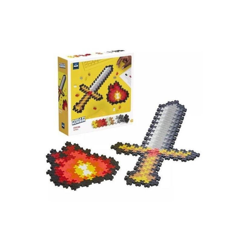 Plus plus puzzle kit L'aventure 250 pcs - Plus plus le jeu de construction