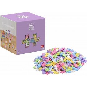 Plus plus la recharge Pastel 600 pcs - Plus plus le jeu de construction