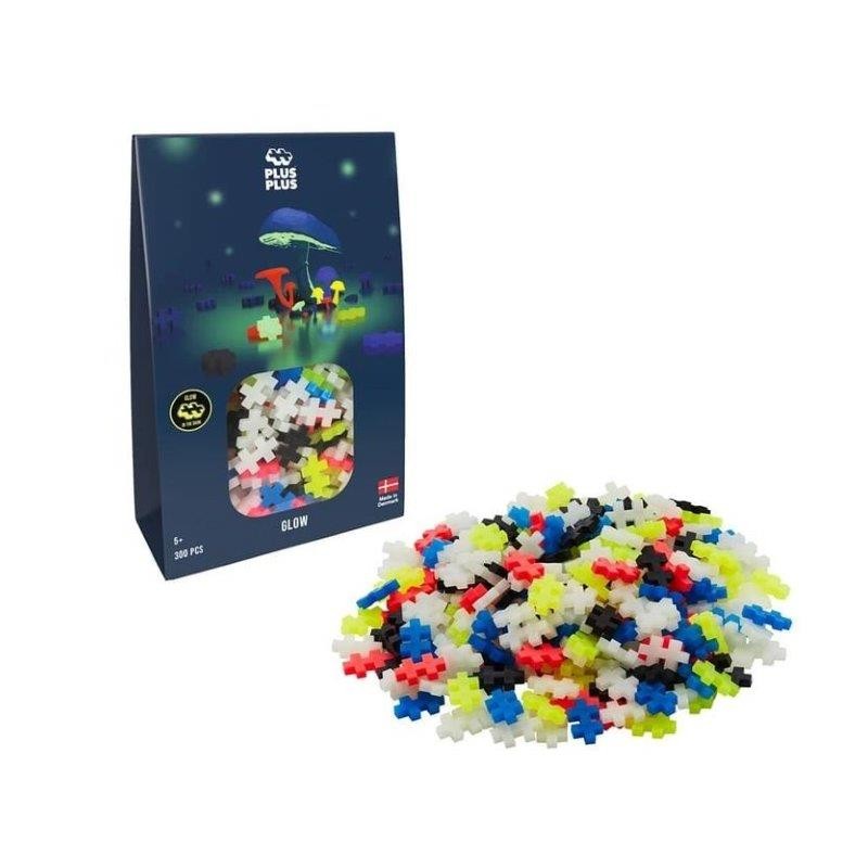 Plus plus la recharge phosphorescente 300 pcs - Plus plus le jeu de construction