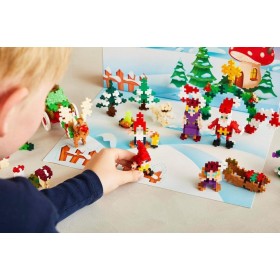 Plus plus Calendrier de l'avent 600 pcs - Plus plus le jeu de construction