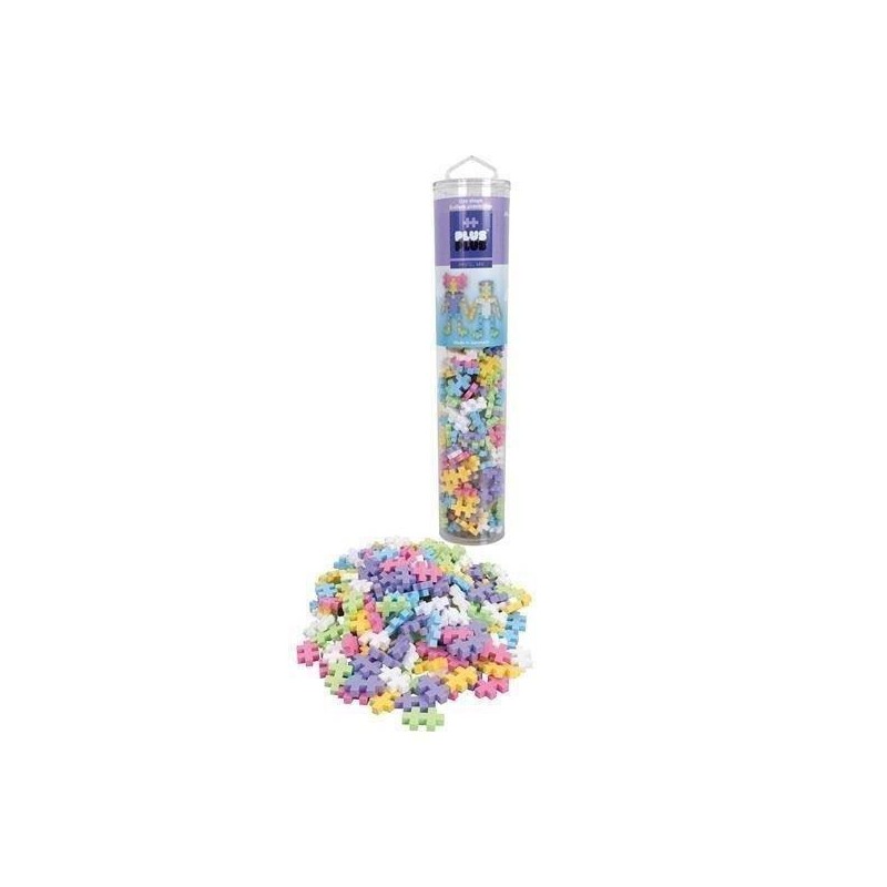 Plus plus Mega tube pastel 240 pcs - Plus plus le jeu de construction