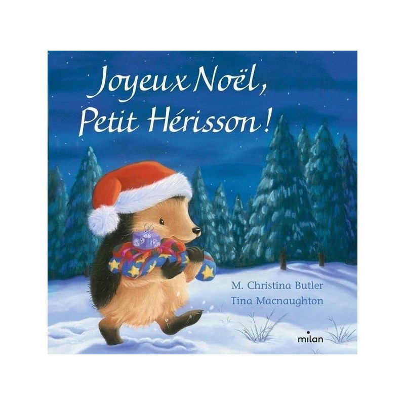 Livre- Joyeux Noel petit hérisson - Editions Milan