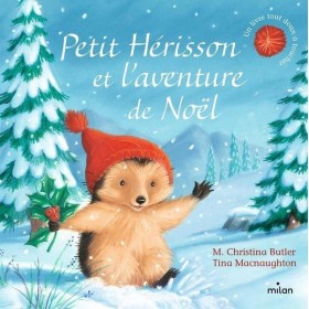 Livre- Petit hérisson et l'aventure de Noel - Editions Milan