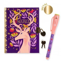 Carnet secret Melissa avec feutre magique - Djeco