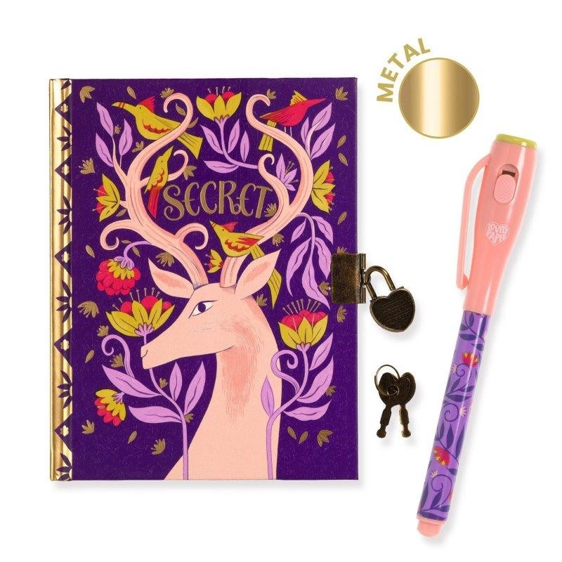 Carnet secret Melissa avec feutre magique - Djeco