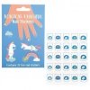 Autocollants stickers Ongles Licornes et Arc en ciel - Rex London