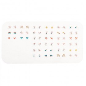 Autocollants stickers boucles d'oreilles Mimi & Milo - Rex London