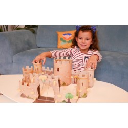 Pandacraft le kit d'activité les châteaux forts - PANDACRAFT