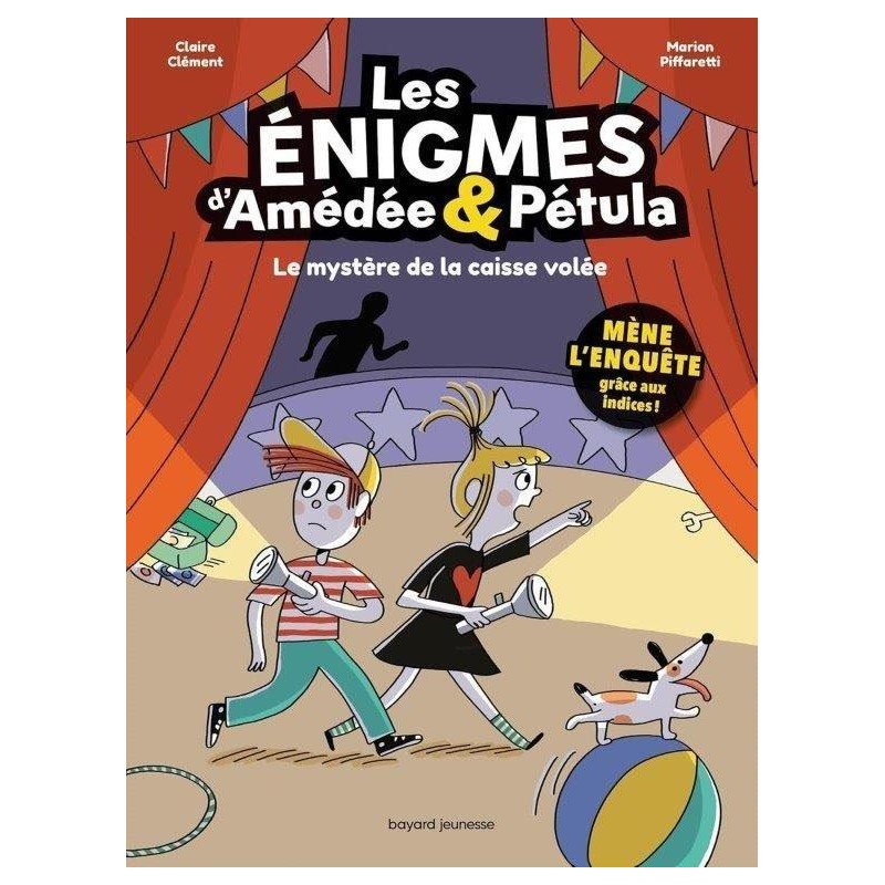 Livre les énigmes d'Amédée & Pétula Tome 1 - Bayard Jeunesse