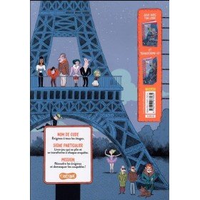 Livre Enigmes à tous les étages Tome 4- A Paris - Bayard Jeunesse