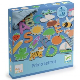 Coffret de lecture 4 jeux progressifs Primo Lettres - Djeco