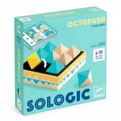 Djeco Jeu Sologic Octopush en bois - Djeco