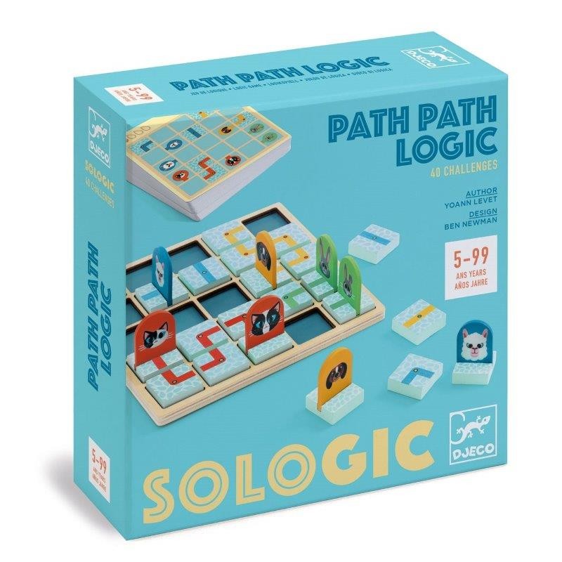 Djeco Jeu Sologic Path Path logic - Djeco