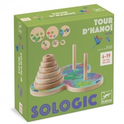 Djeco Jeu Sologic La Tour d'Hanoi - Djeco