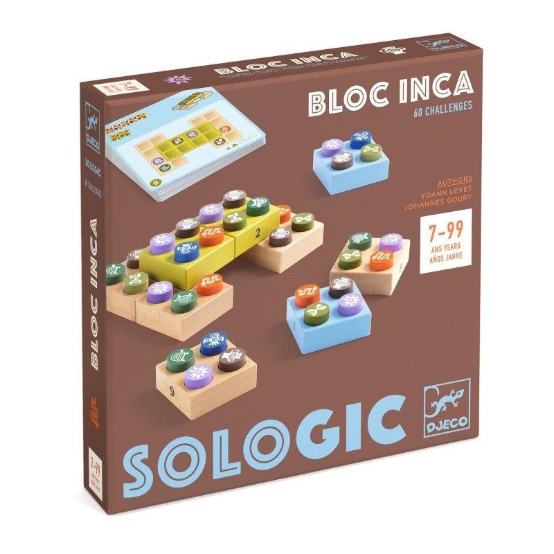 Djeco Jeu Sologic Bloc Inca - Djeco