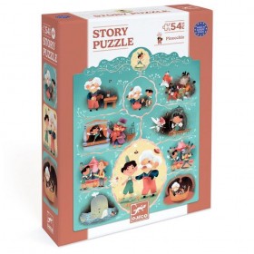 Puzzle Pinocchio 54 Pcs - Djeco