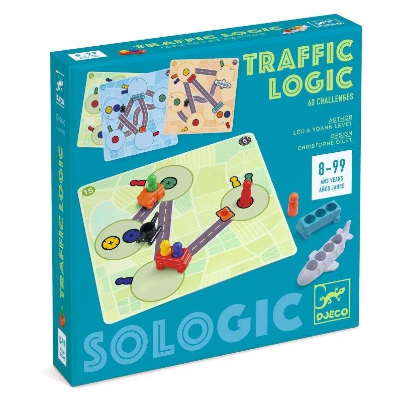 Djeco Jeu Sologic Traffic Logic - Djeco