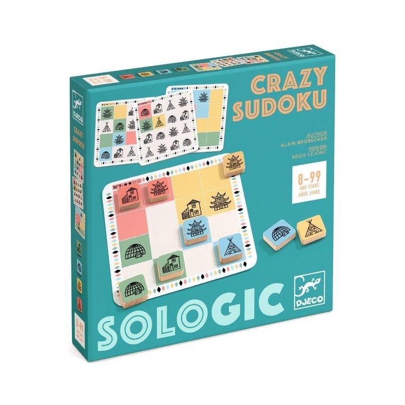 Djeco Jeu Sologic Crazy Sudoku - Djeco