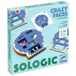 Djeco Jeu Sologic Crazy Faces - Djeco