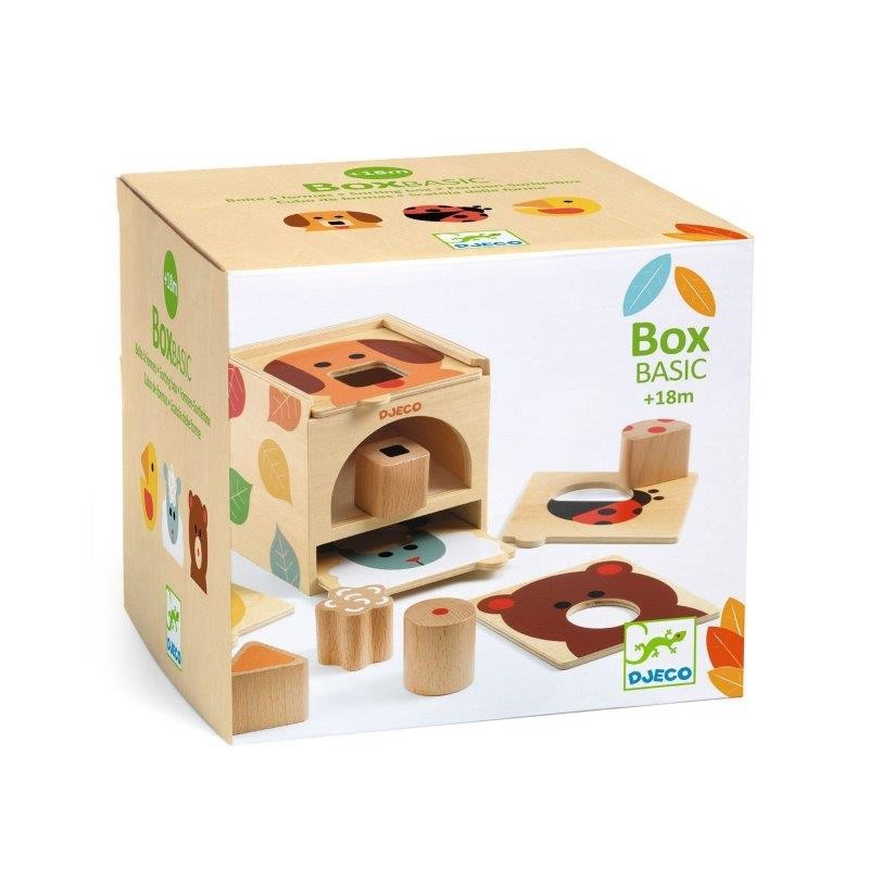 Djeco boite à formes Boxbasic jeu de manipulation - Djeco