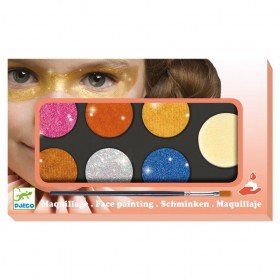 Djeco Kit de maquillage 6 couleurs effet meal - Djeco