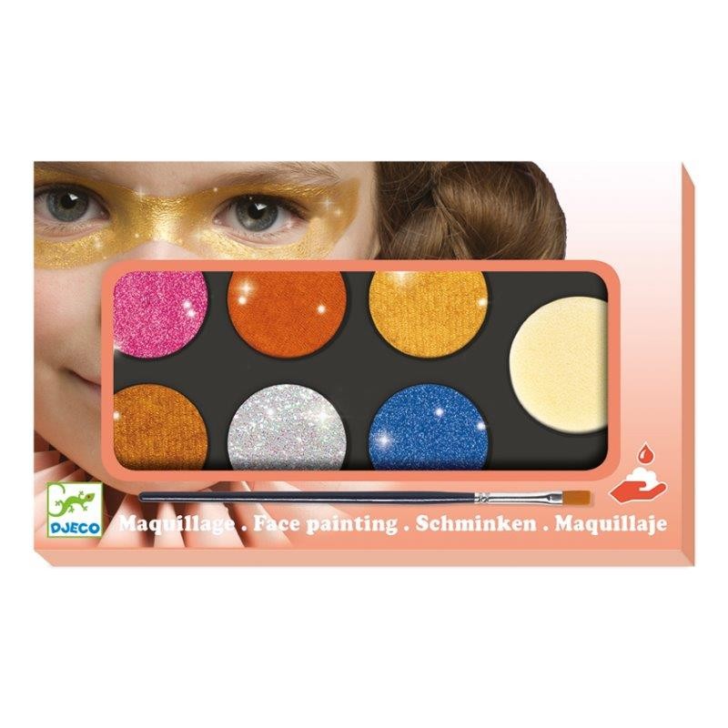 Djeco Kit de maquillage 6 couleurs effet meal - Djeco