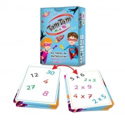 Tam Tam les tables de multiplications Multimax de x2 à x5 - BLACKROCK GAMES