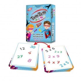 Tam Tam les tables de multiplications Multimax de x2 à x5 - BLACKROCK GAMES