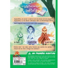 Livre ma première aventure - La bibliothéque infinie - BLACKROCK GAMES