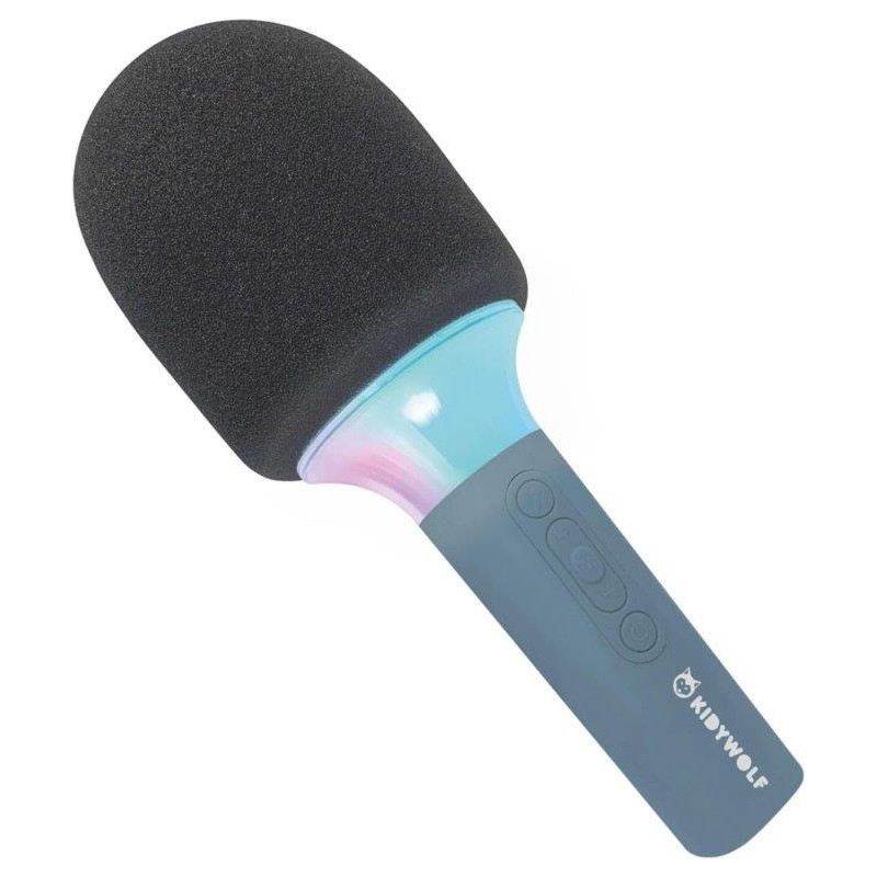 Kidywolf Karaoké microphone Kidymic bleu - KIDYWOLF