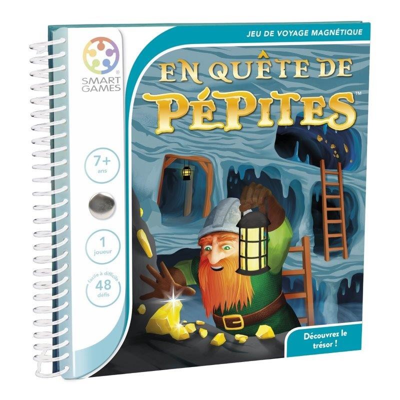 Smartgames Jeu de voyage En quête de pépites - Smartgames