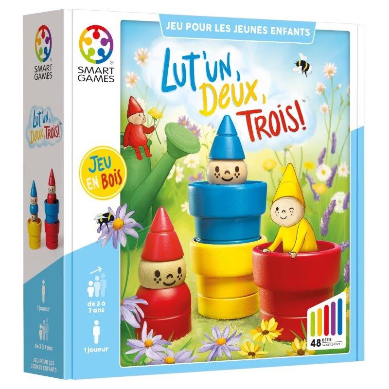 Smartgames Jeu Lut'un, deux, trois ! - Smartgames