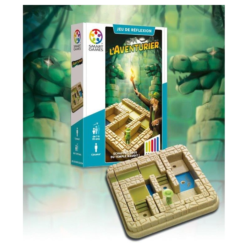 Smartgames Jeu Logique L'Aventurier - Smartgames