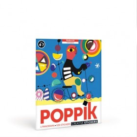 Poppik Stickers Pop Art Moderne 520 gommettes - Poppik