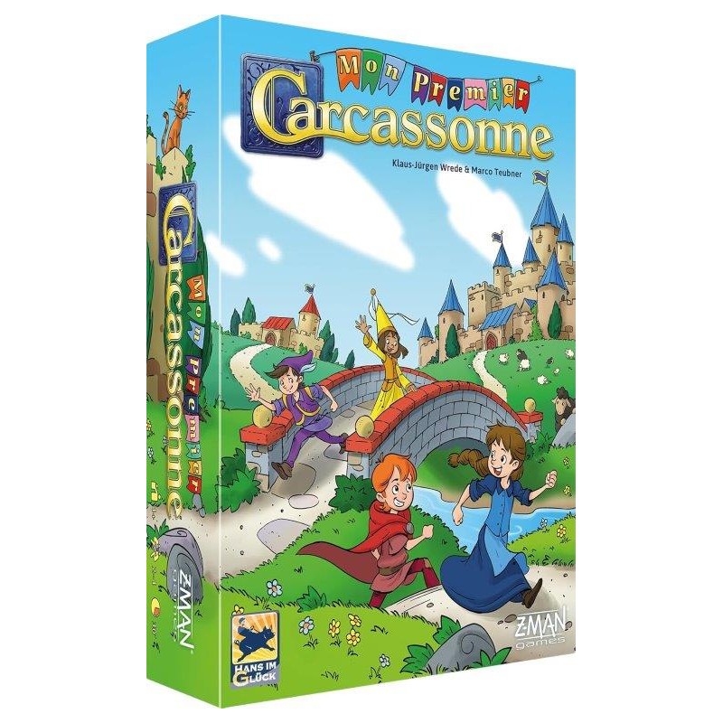 Asmodee Jeu de société Mon premier Carcassonne - Asmodee